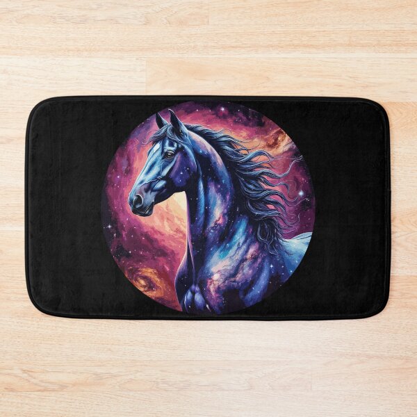 Item preview, Beautiful Colorful Cosmic Horse Portrait designed and sold by PeasyEasy.