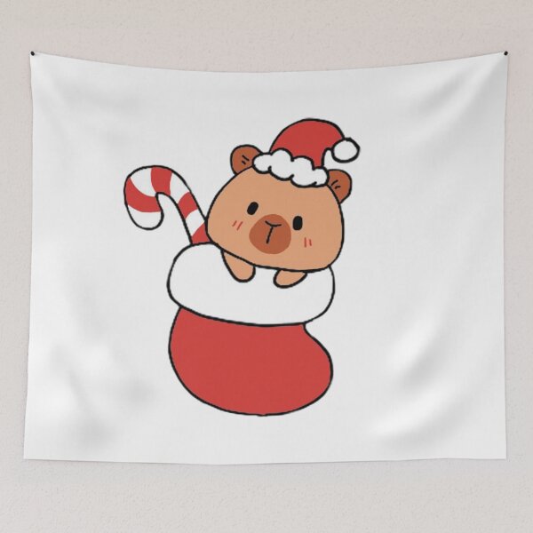 Item preview, Christmas Capybara designed and sold by Plumy06.