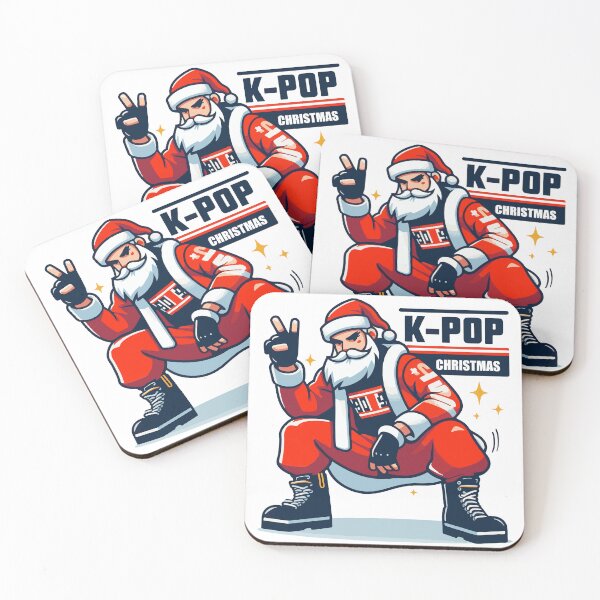 Item preview, K-Pop Santa Christmas designed and sold by ArtEmotionsImages.