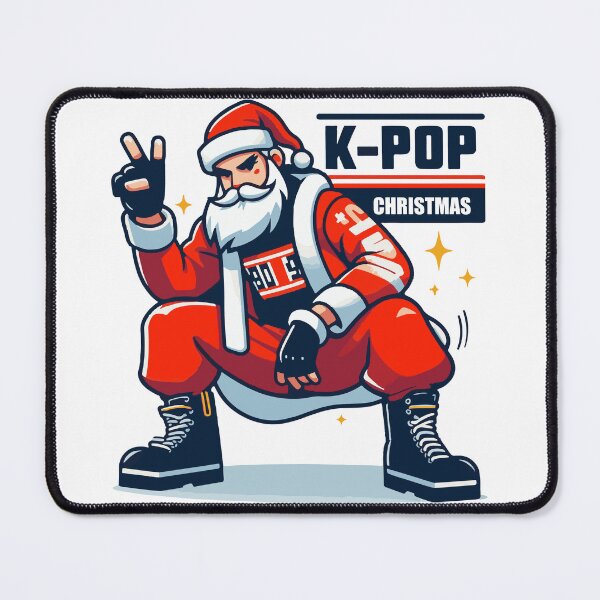 Item preview, K-Pop Santa Christmas designed and sold by ArtEmotionsImages.