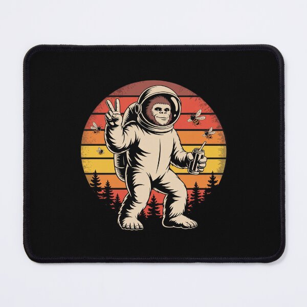 Item preview, Bigfoot Beekeeper Honey Sasquatch Beekeeping designed and sold by lilLilaBatArt.