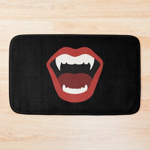 Item preview, Mouth - Vampire (Black) designed and sold by helengarvey.