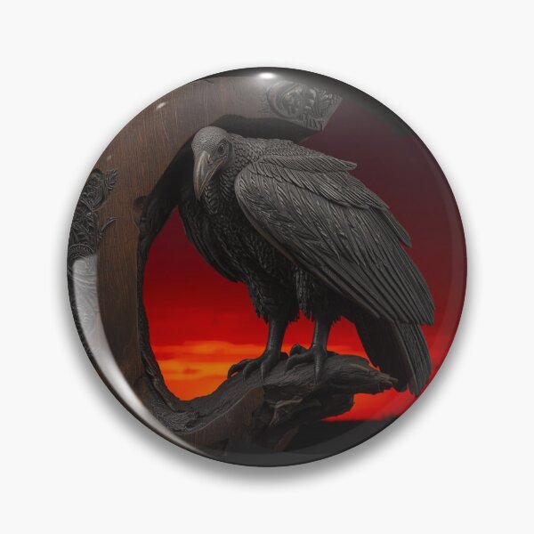 Item preview, Vulture Silhouette — Dark Ancestral Art  Perception Control Tee designed and sold by SavannaStrikes.