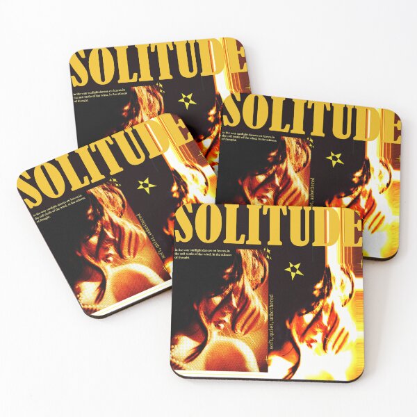 Item preview, Solitude Aesthetic Girl Poster | Moody Minimal Art Print designed and sold by nerrowlia.