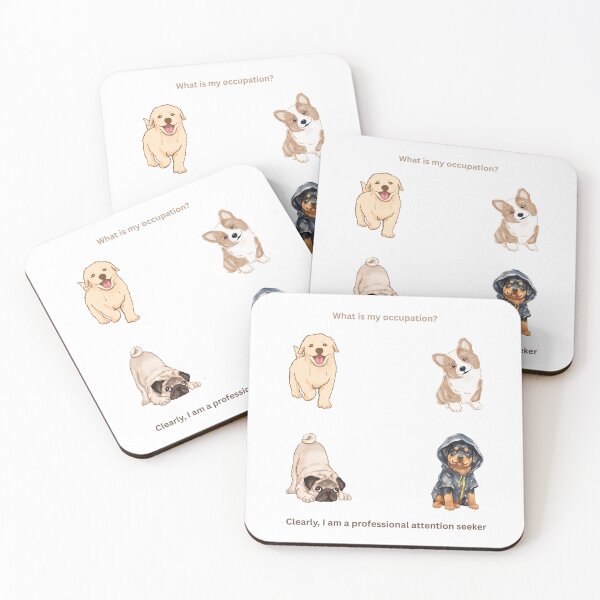 Item preview, Dog Job designed and sold by AuraCraftMarket.