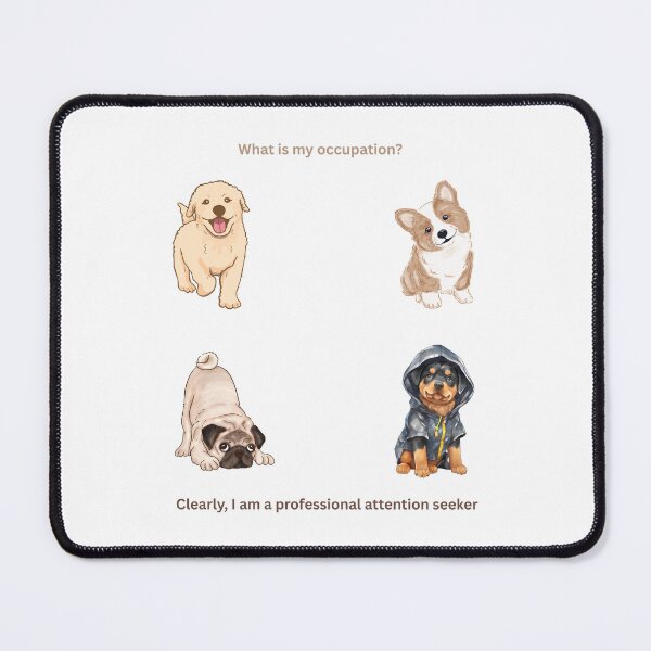 Item preview, Dog Job designed and sold by AuraCraftMarket.