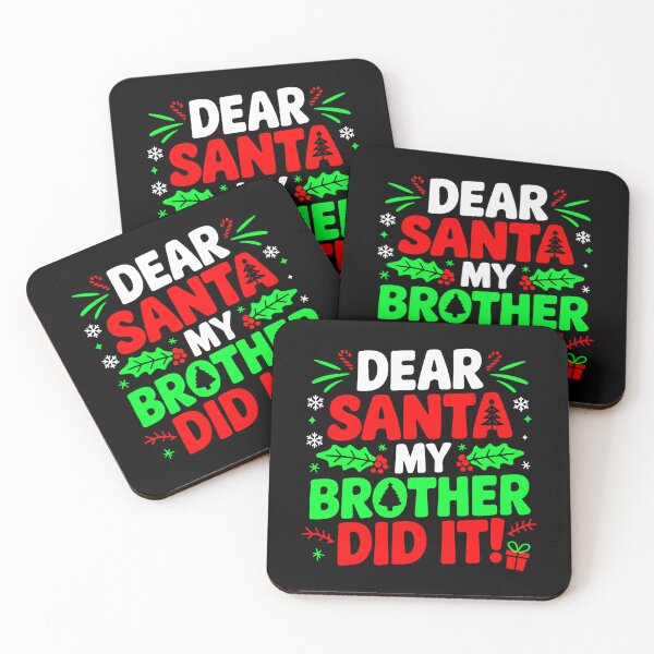 Item preview, Retro Brother My It Holiday Santa Dear Vintage Funny Did Christmas designed and sold by MediarMedic.