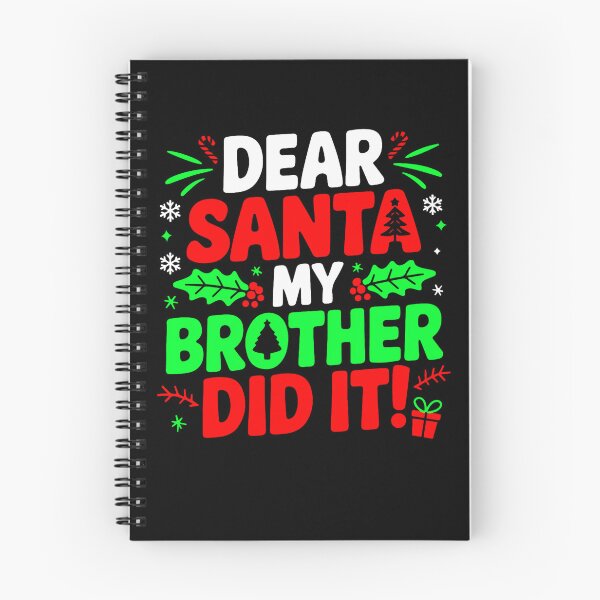 Item preview, Retro Brother My It Holiday Santa Dear Vintage Funny Did Christmas designed and sold by MediarMedic.
