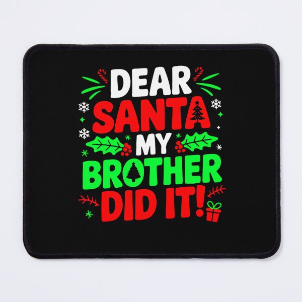 Item preview, Retro Brother My It Holiday Santa Dear Vintage Funny Did Christmas designed and sold by MediarMedic.