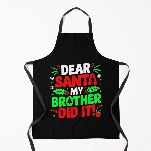 Item preview, Retro Brother My It Holiday Santa Dear Vintage Funny Did Christmas designed and sold by MediarMedic.