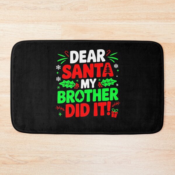Item preview, Retro Brother My It Holiday Santa Dear Vintage Funny Did Christmas designed and sold by MediarMedic.