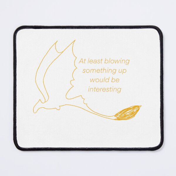 Item preview, Blowing Something Up Would Be Interesting – Dragon Line Art designed and sold by SaraInColour.