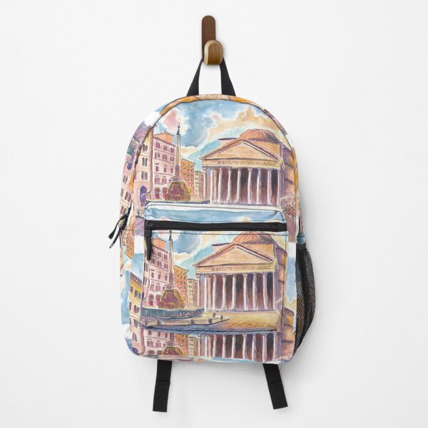 Item preview, Pantheon Sunlit Afternoon on Rome Piazza della Rotonda designed and sold by artshop77.