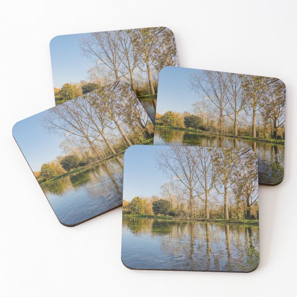 Item preview, Autumn colours and reflections - Swanbourne Lake, Arundel, West Sussex. designed and sold by HazyApplePhoto.