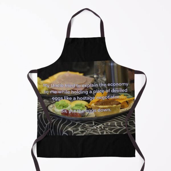 Item preview, Holiday Family Chaos Meme – Deviled Eggs Hostage Negotiator Funny Dinner Humor designed and sold by aadventures.