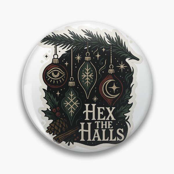 Item preview, Hex The Halls designed and sold by ResinandRelics.