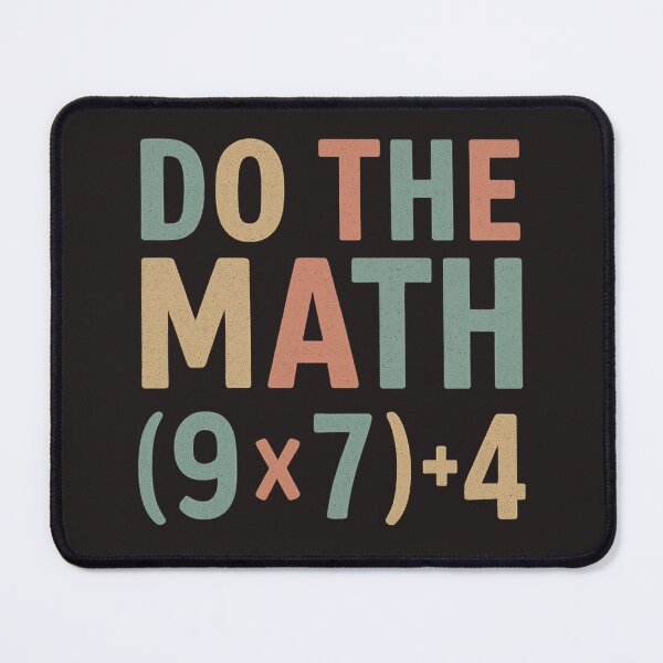 Item preview, Do The Math Funny Teacher Math Equation Design designed and sold by sssweetness.