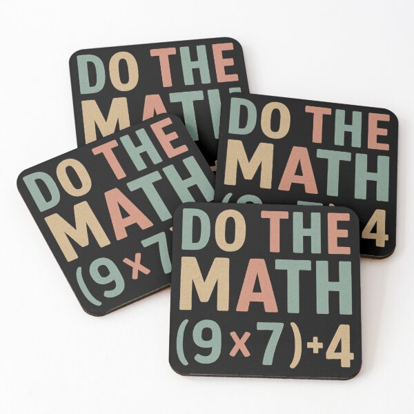 Item preview, Do The Math Funny Teacher Math Equation Design designed and sold by sssweetness.