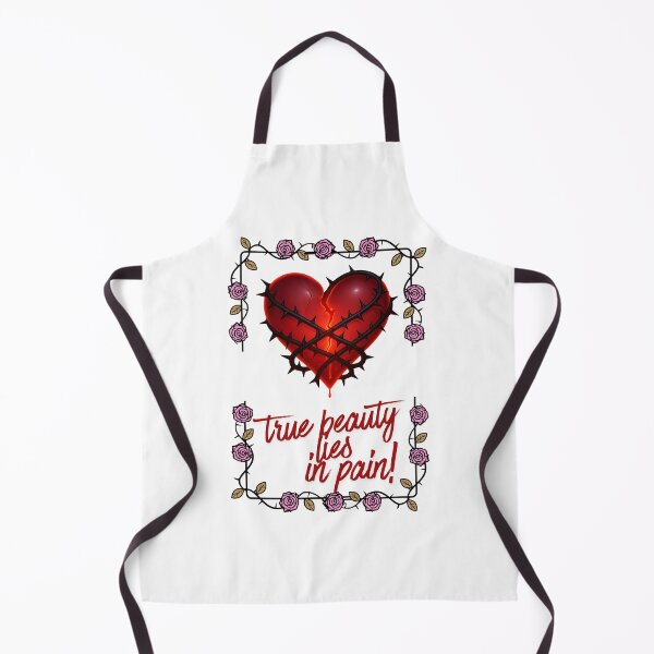 Item preview, True Beauty Lies in Pain – Heart in Thorns Dark Aesthetic Design designed and sold by MagicMicki.