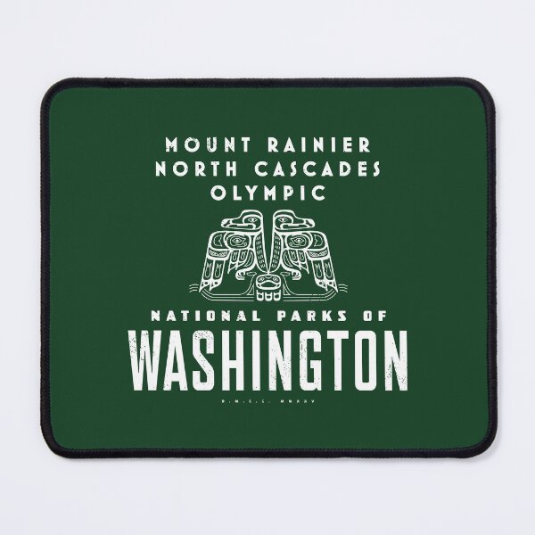 Item preview, Retro Washington National Parks designed and sold by deadmansupplyco.