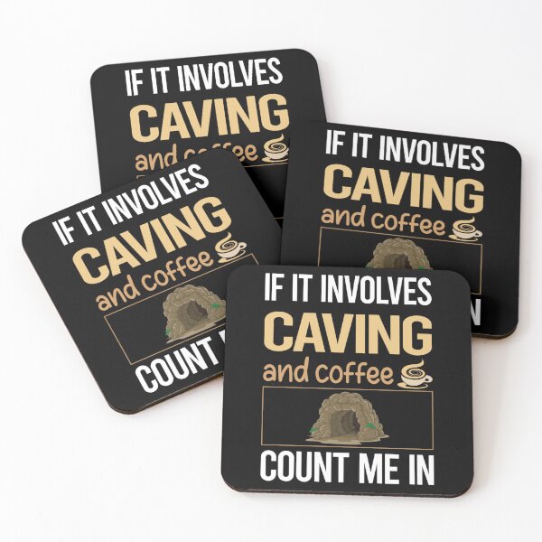 Item preview, If it's about coffee Caving Caving designed and sold by FedericoPredov.