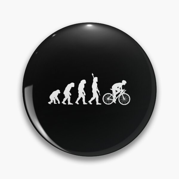 Item preview, Cycling Evolution Funny Cyclist Darwin designed and sold by StrideSuccess.