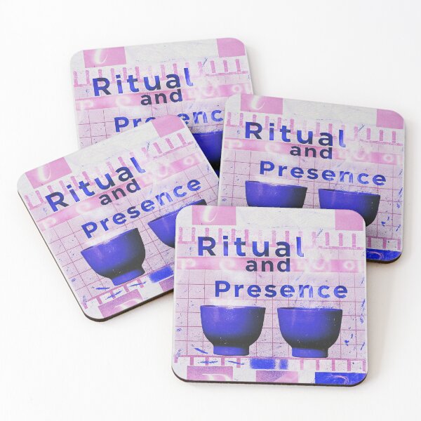 Item preview, Poster Matcha Tea Ceremony Ritual Blue designed and sold by Raw-Ink.