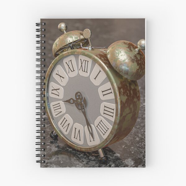 Item preview, Vintage Alarm Clock: Time and Past Moments - Realistic 3D Render designed and sold by Keltoi-art.