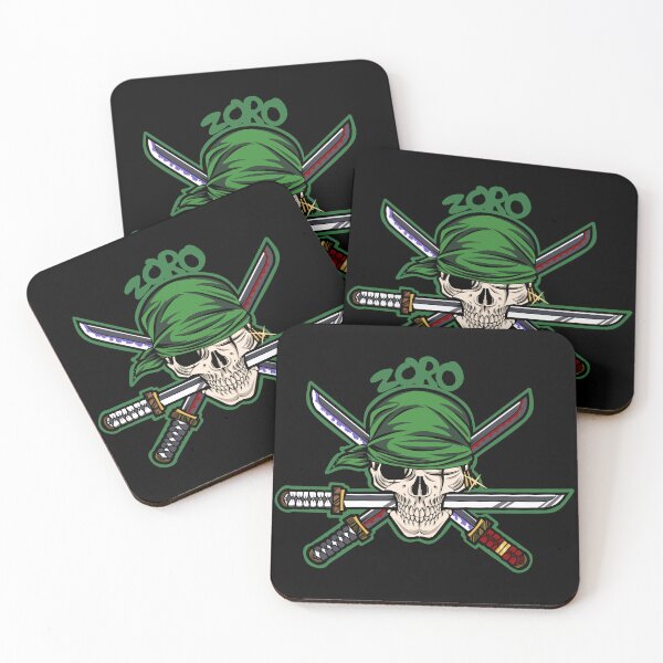 Item preview, one piece scene zoro skull style designed and sold by davidthmpsn.