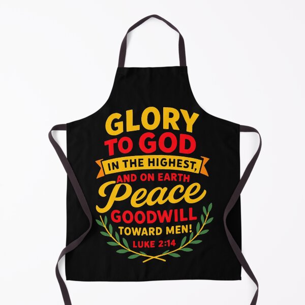 Item preview, Luke 2:14 Glory to God in the Highest designed and sold by plushism.