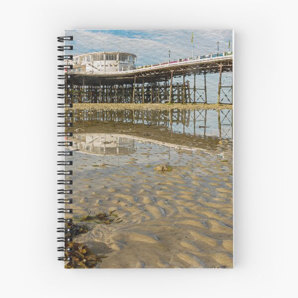 Item preview, Worthing Pier & Beach at low tide. designed and sold by HazyApplePhoto.