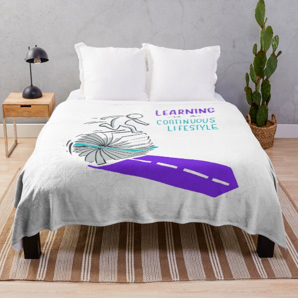 Item preview, Learning is a continuous lifestyle - self motivation  designed and sold by CapriCreatives.