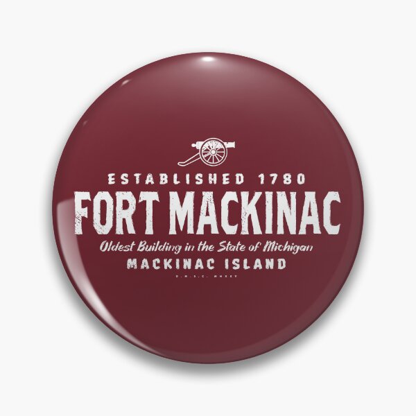Item preview, Fort Mackinac Retro Mackinac Island Cannon designed and sold by deadmansupplyco.