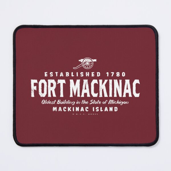 Item preview, Fort Mackinac Retro Mackinac Island Cannon designed and sold by deadmansupplyco.
