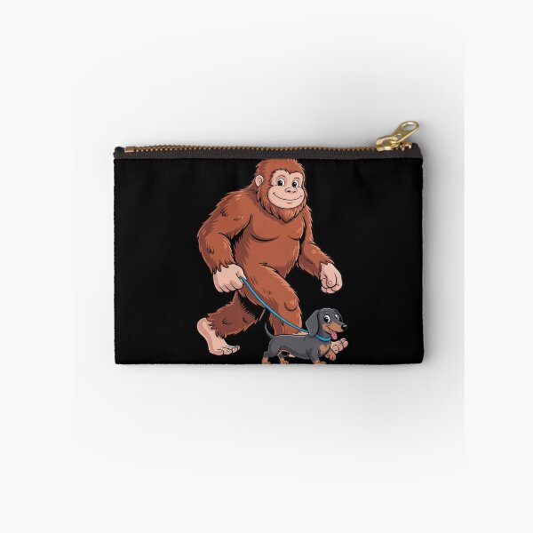Item preview, Bigfoot Dachshund Dog Walk Sasquatch Lovers Men Women designed and sold by lilLilaBatArt.