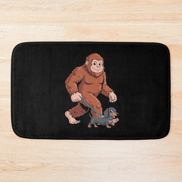 Item preview, Bigfoot Dachshund Dog Walk Sasquatch Lovers Men Women designed and sold by lilLilaBatArt.