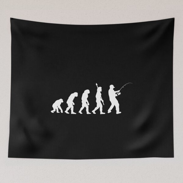 Item preview, Fishing Evolution Funny Fisherman Darwin designed and sold by StrideSuccess.