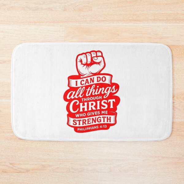Item preview, Philippians 4:13 I can do all things through Christ who gives me strength designed and sold by plushism.