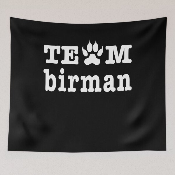 Item preview, Cat Owner Team Birman Cat Shirt Cat Lovers Tshirts designed and sold by shoppzee.