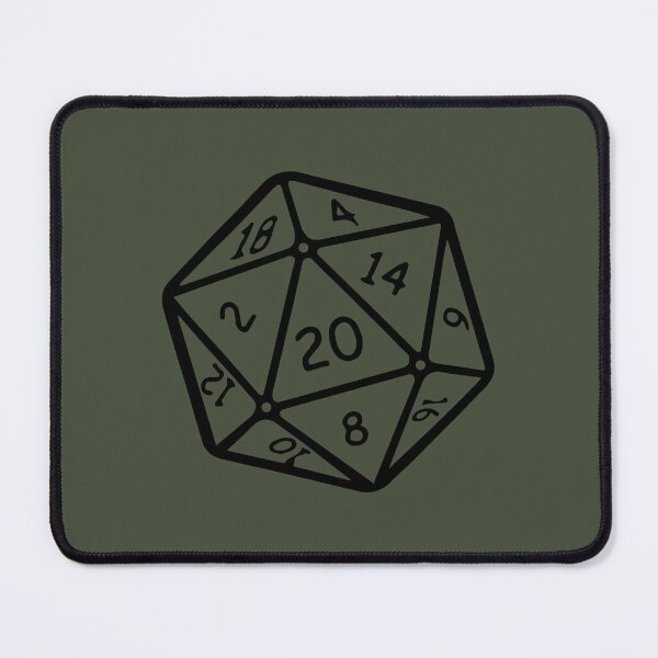 Item preview, 20 sided dice - line art 2 designed and sold by helengarvey.