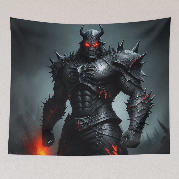 Item preview, Infernal Warlord – Dark Demon Armor Artwork designed and sold by Thompika.