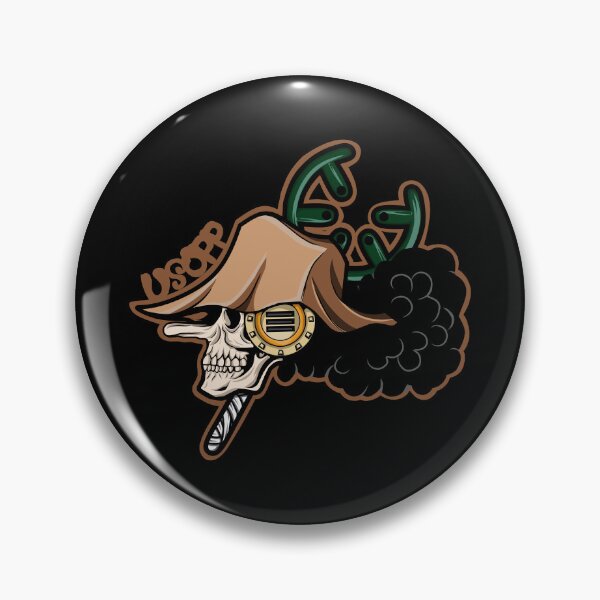 Item preview, one piece arc usopp sniper skull style designed and sold by davidthmpsn.