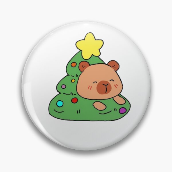 Item preview, Capybara Christmas designed and sold by Plumy06.