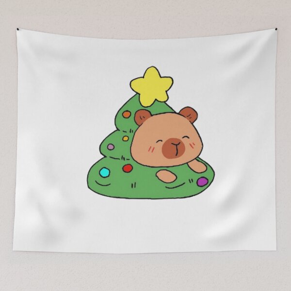 Item preview, Capybara Christmas designed and sold by Plumy06.