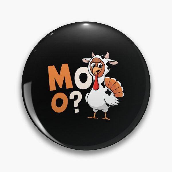 Item preview, Holiday Moo Funny 90s Thanksgiving Festive Day Turkey Cow designed and sold by rebeccathanuos.