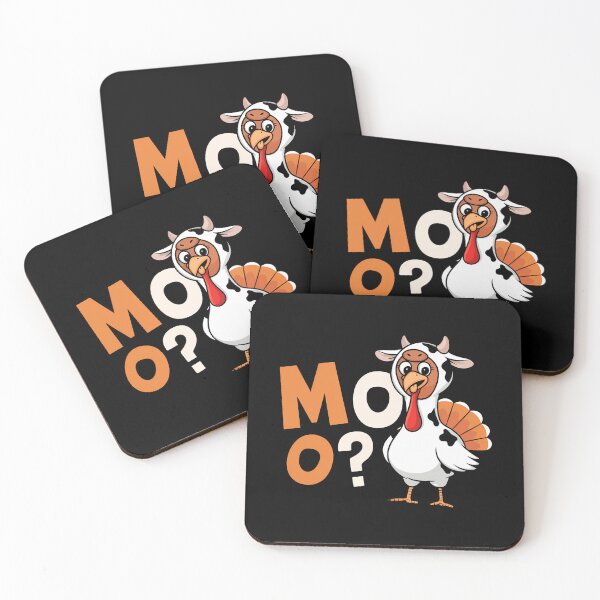 Item preview, Holiday Moo Funny 90s Thanksgiving Festive Day Turkey Cow designed and sold by rebeccathanuos.