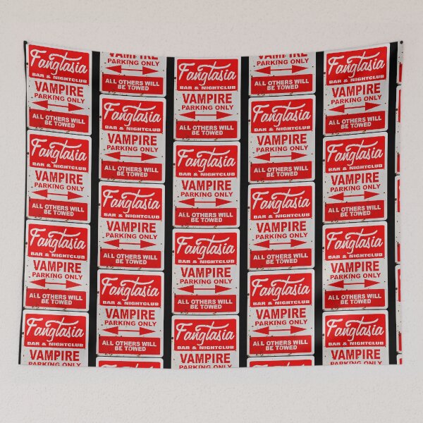 Item preview, True Blood - Fangtasia - Vampire Parking Only designed and sold by cleve-balla.
