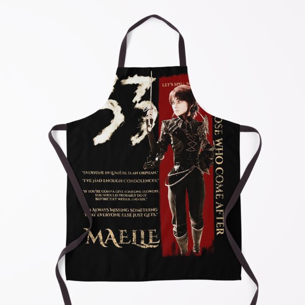 Item preview, Maelle Fanart Rapier Duelist Expedition 33 Silver Hair Fire Roots T-Shirt designed and sold by Senpaiwaves.