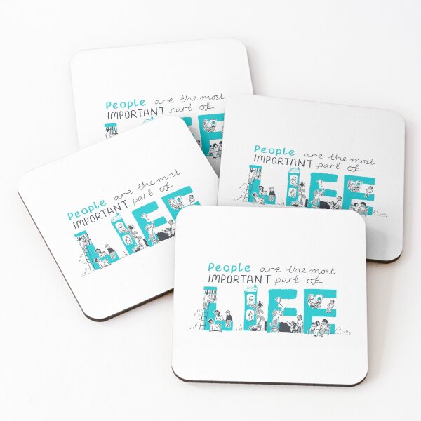 Item preview, People are the most important part of life - philosophy  designed and sold by CapriCreatives.