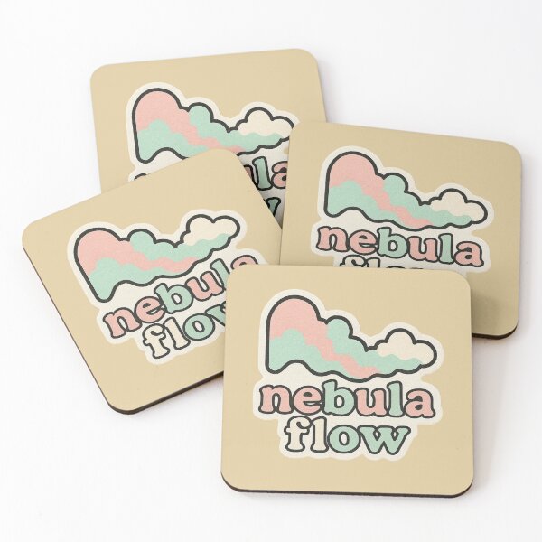 Item preview, Nebula Flow – Dreamy Chillwave Cloud Sticker designed and sold by |TRSSHOP|.